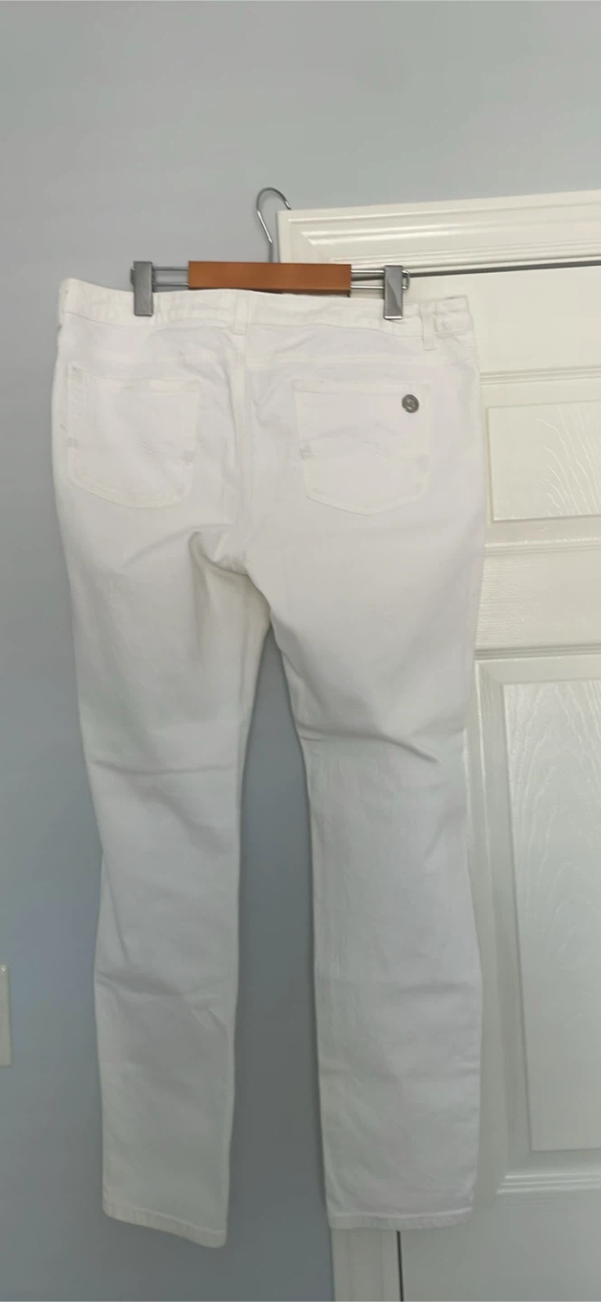 White jeans Size 14 - photo 2