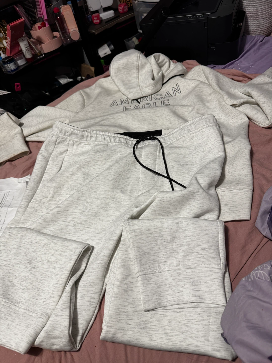 American Eagle Hoodie and Jogger Set