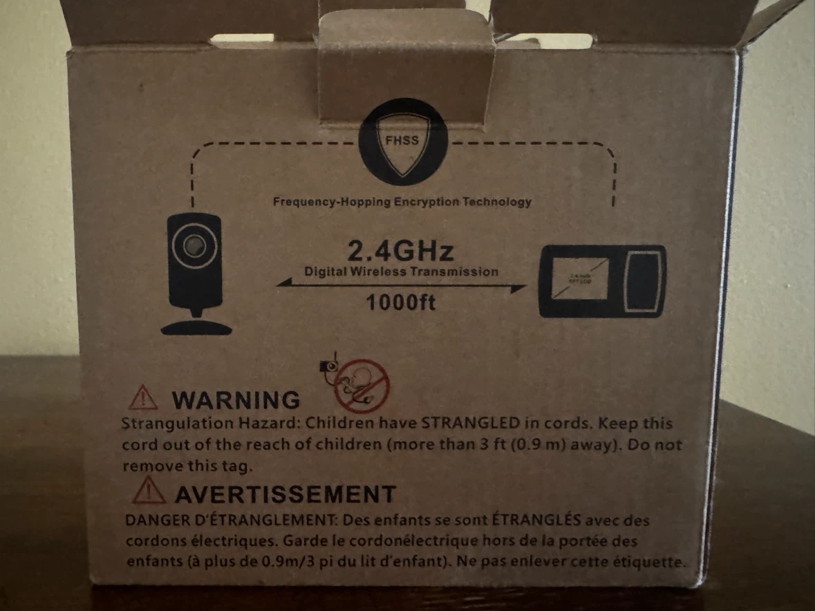 VTech VTT24 Baby Monitor with Camera and Audio - photo 3