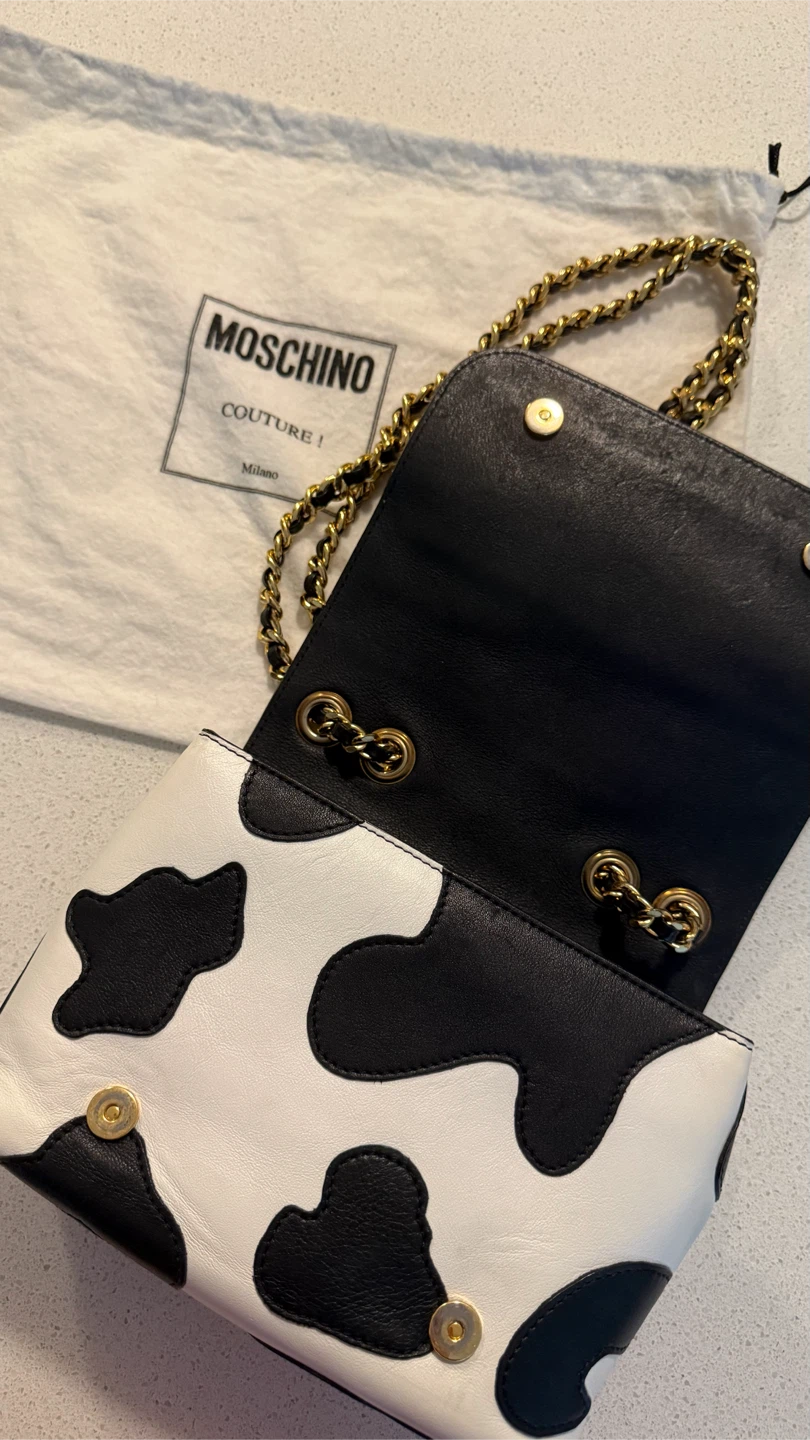 RARE MOSCHINO COUTURE MILANO 🖤🤍 - photo 3