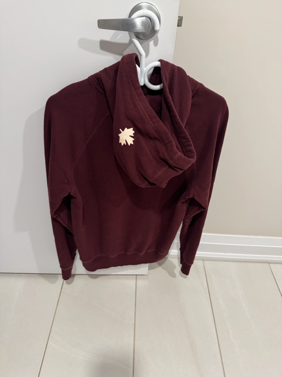 Roots Beaver Logo Hoodie - Maroon