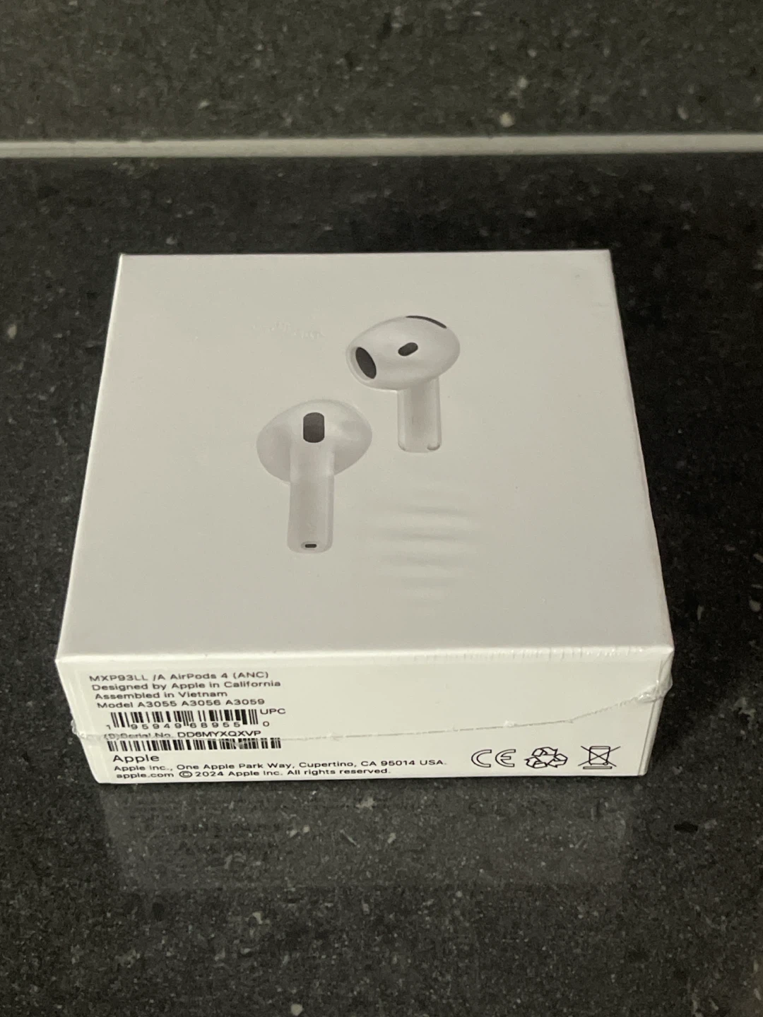 Apple AirPods 4 (ANC) Wireless Earbuds
