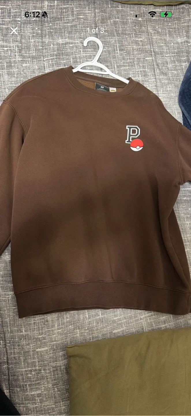 Pokemon - Men’s hoodie ( Brown ) - photo 2