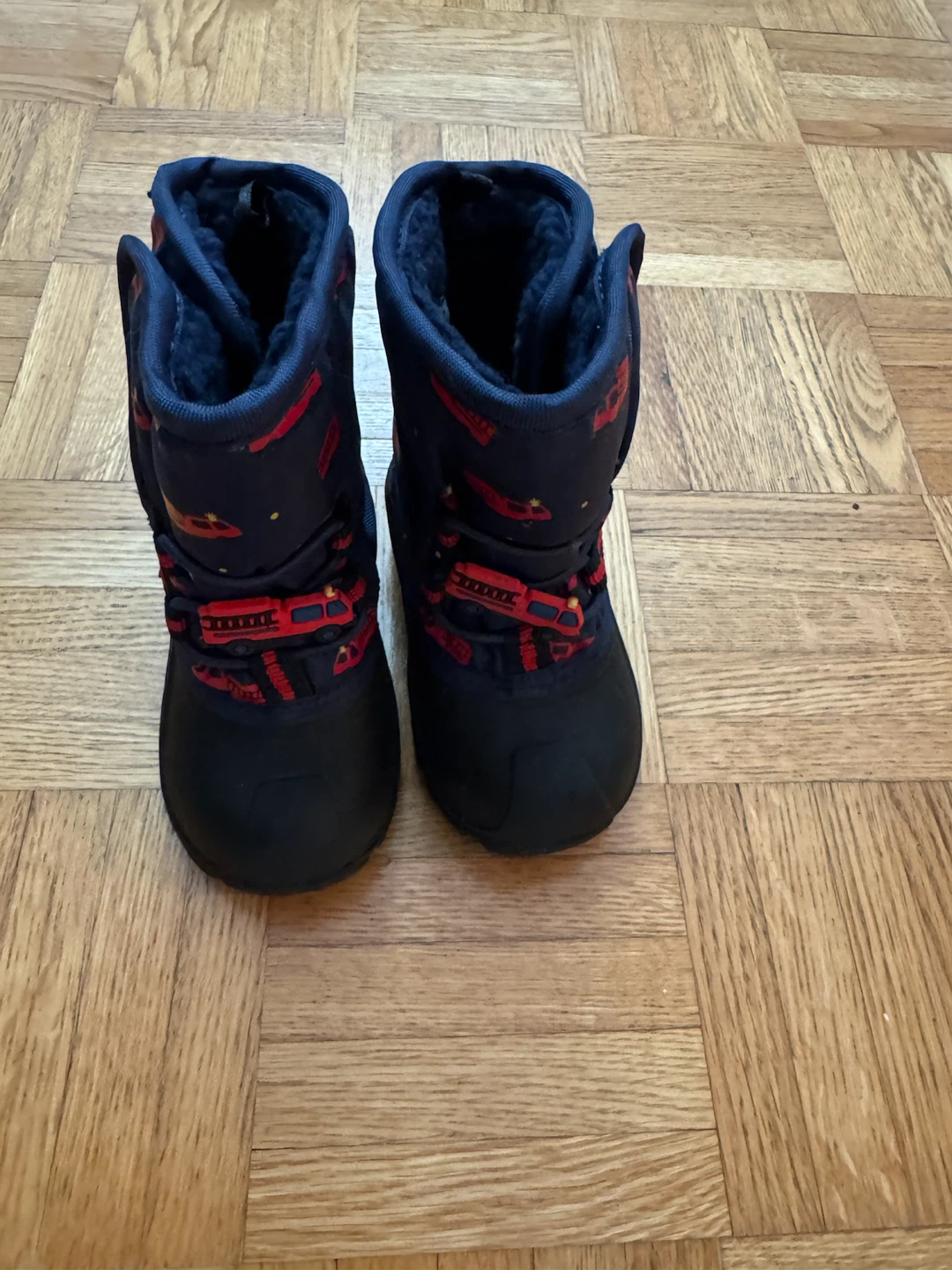 Kids Navy Winter Boots Brand New