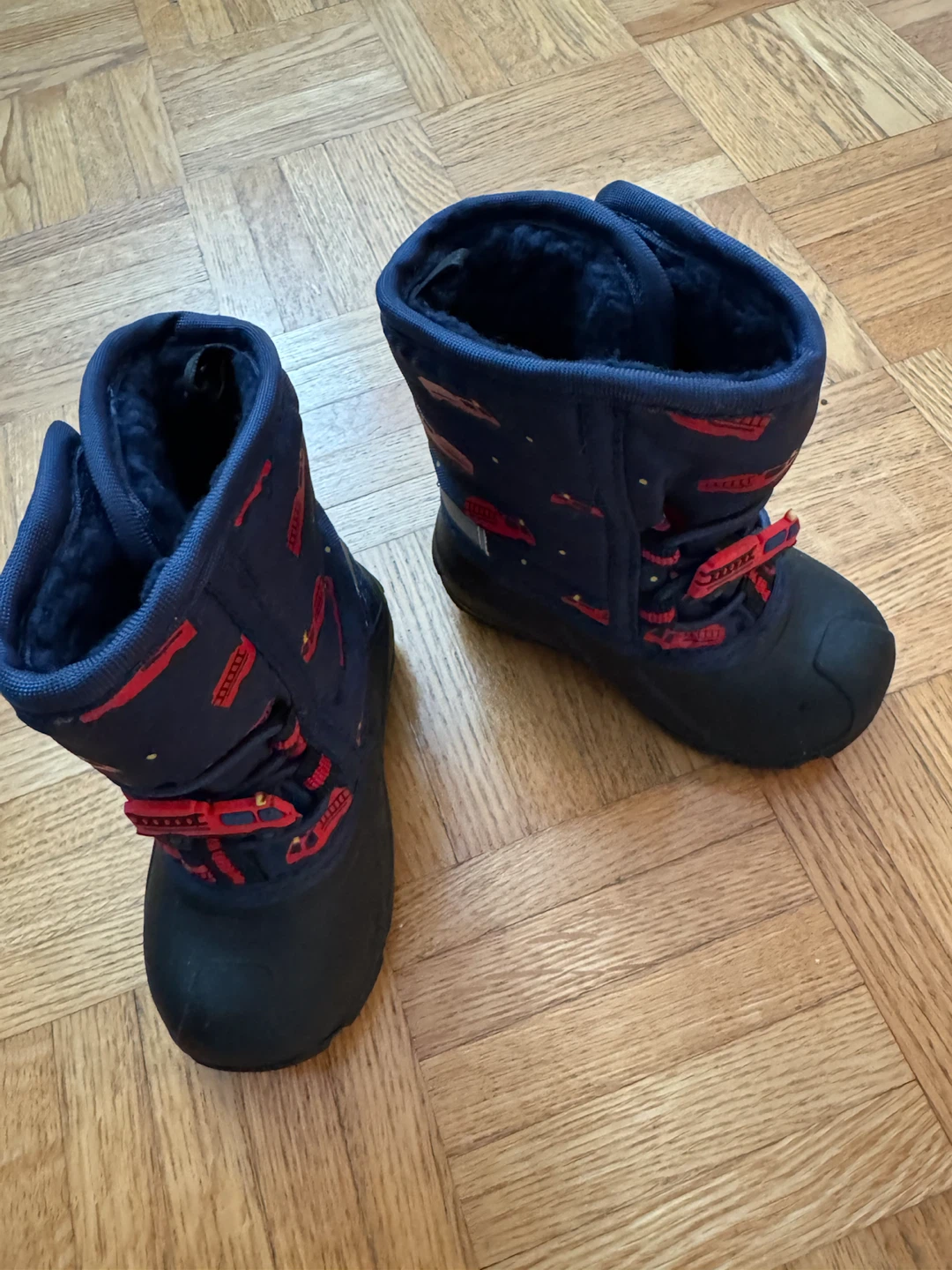 Kids Navy Winter Boots Brand New - photo 2