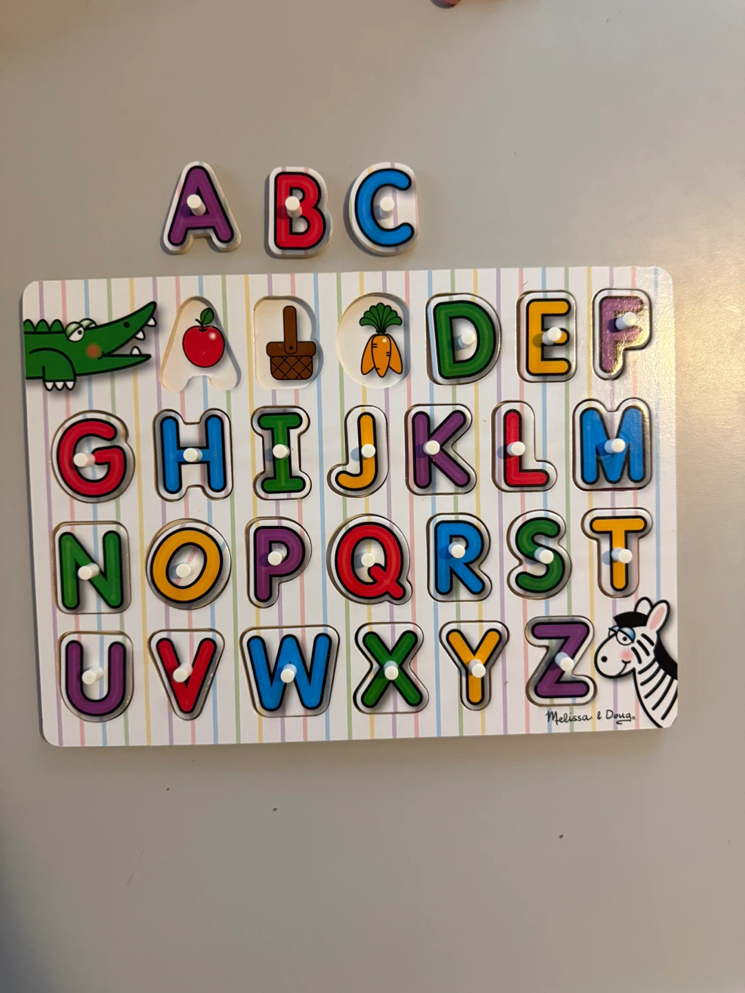 Melissa & Doug Wooden Alphabet Puzzle - photo 2