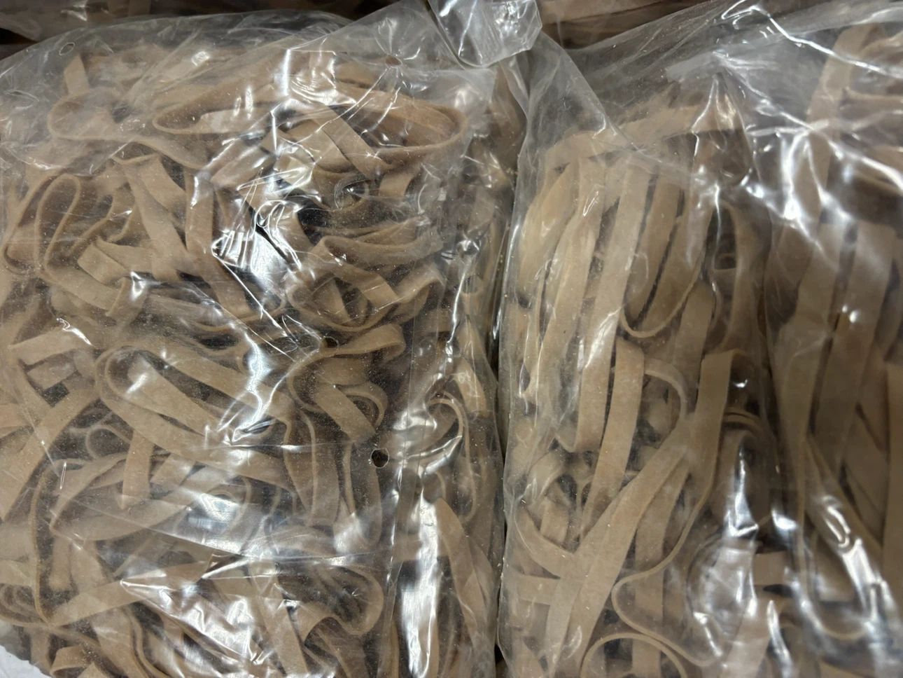 Bags of Natural Rubber Bands - photo 2