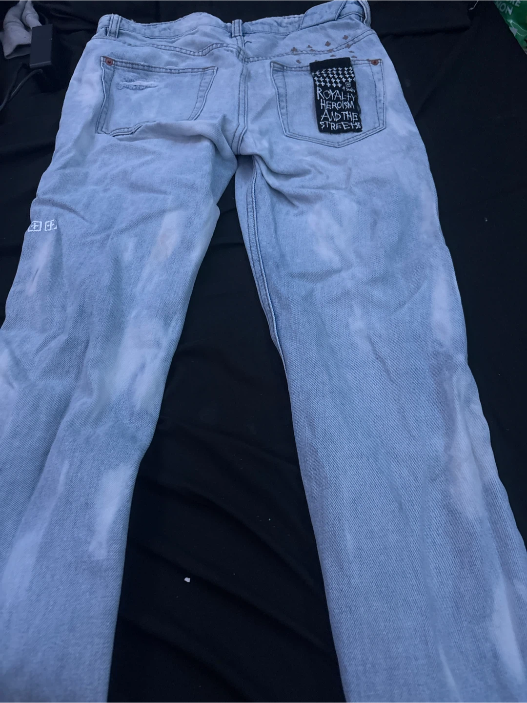 ksubi"30" Distressed Light Wash Jeans