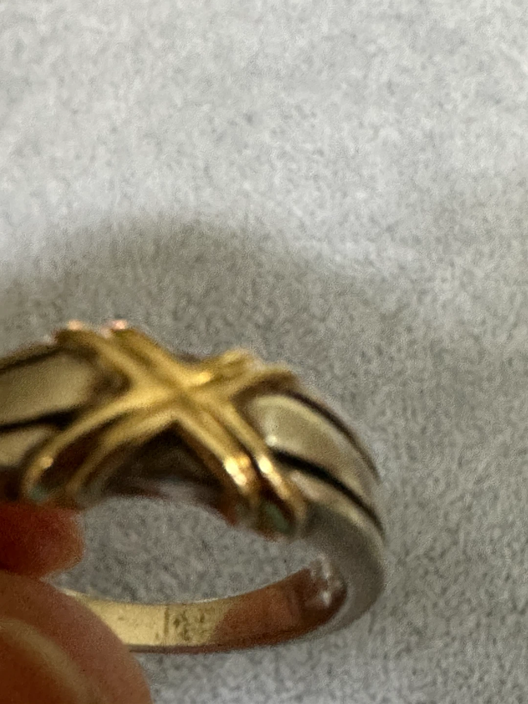 Sterling Silver and 14k Gold Ring - photo 3