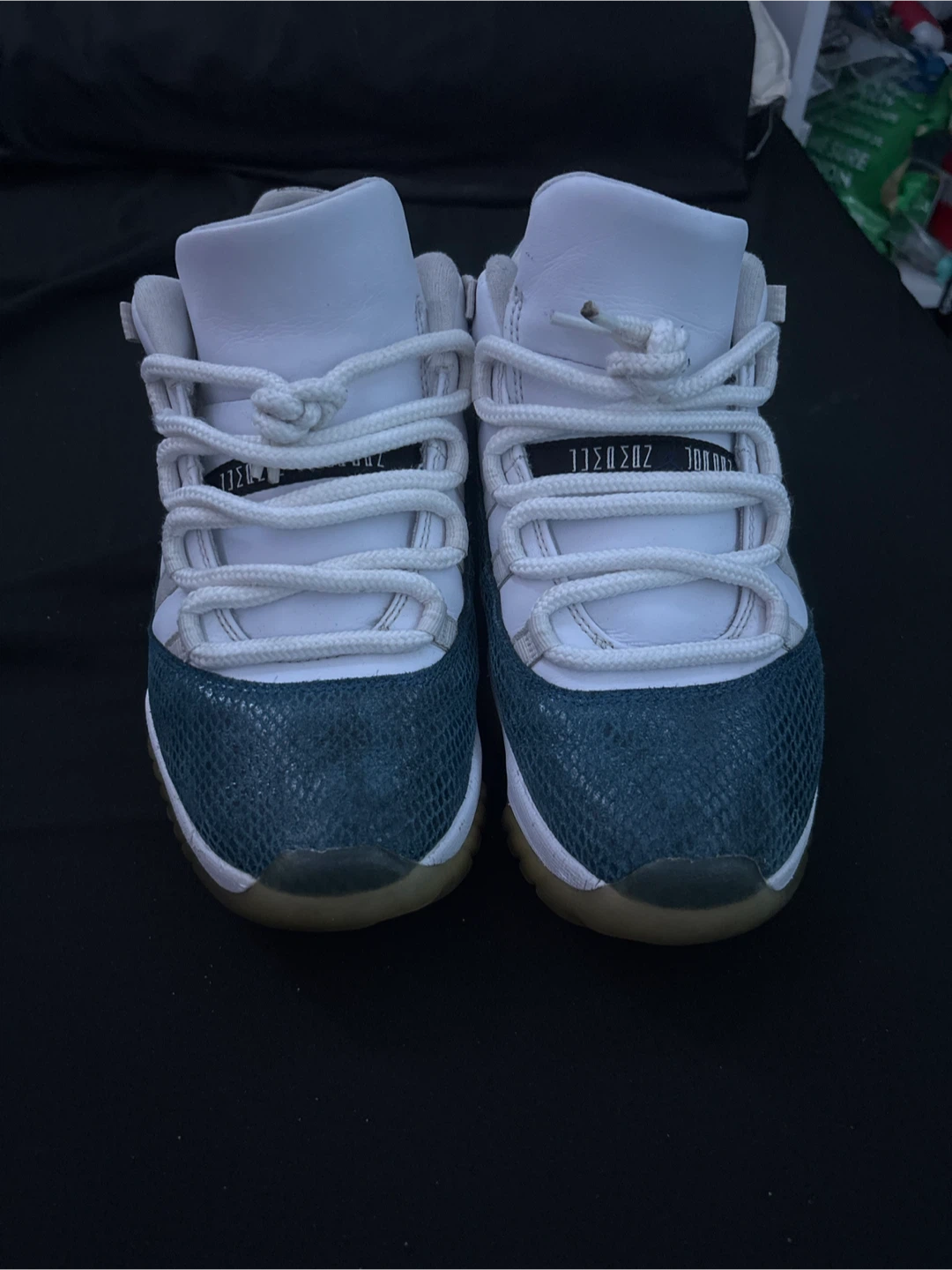 real Air Jordan 11 snakeskin Low Retro
