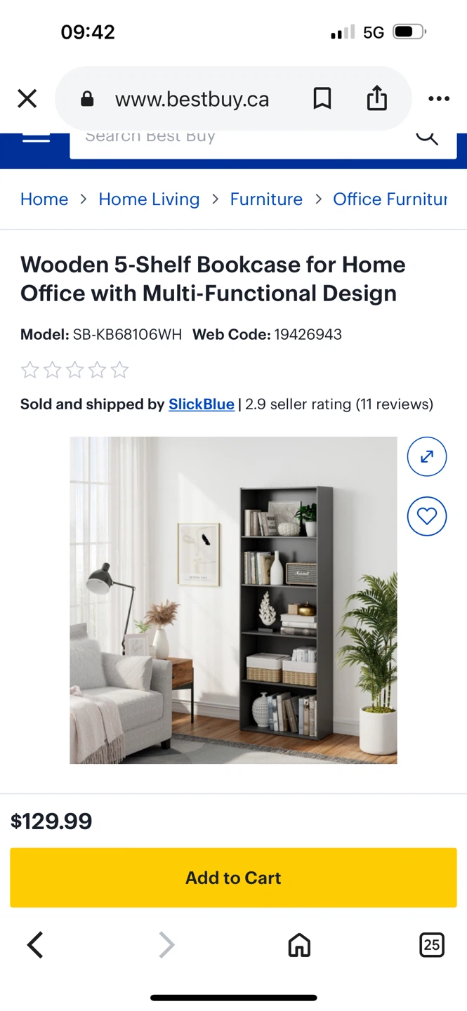 IKEA 5-Shelf Bookcase 60*180cm - photo 2