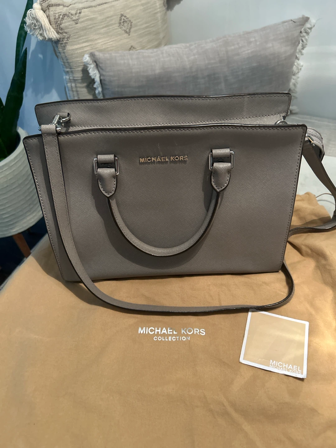 Michael Kors Selma Cross body Bag - Grey - photo 2
