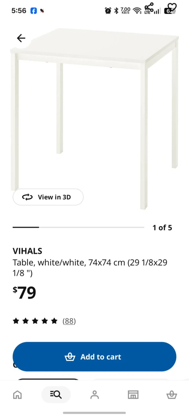 IKEA VIHALS Dining Table and SANDSBERG Chairs Set - photo 2