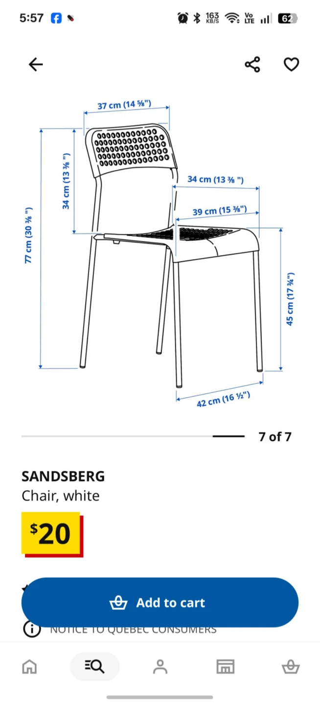 IKEA VIHALS Dining Table and SANDSBERG Chairs Set - photo 4