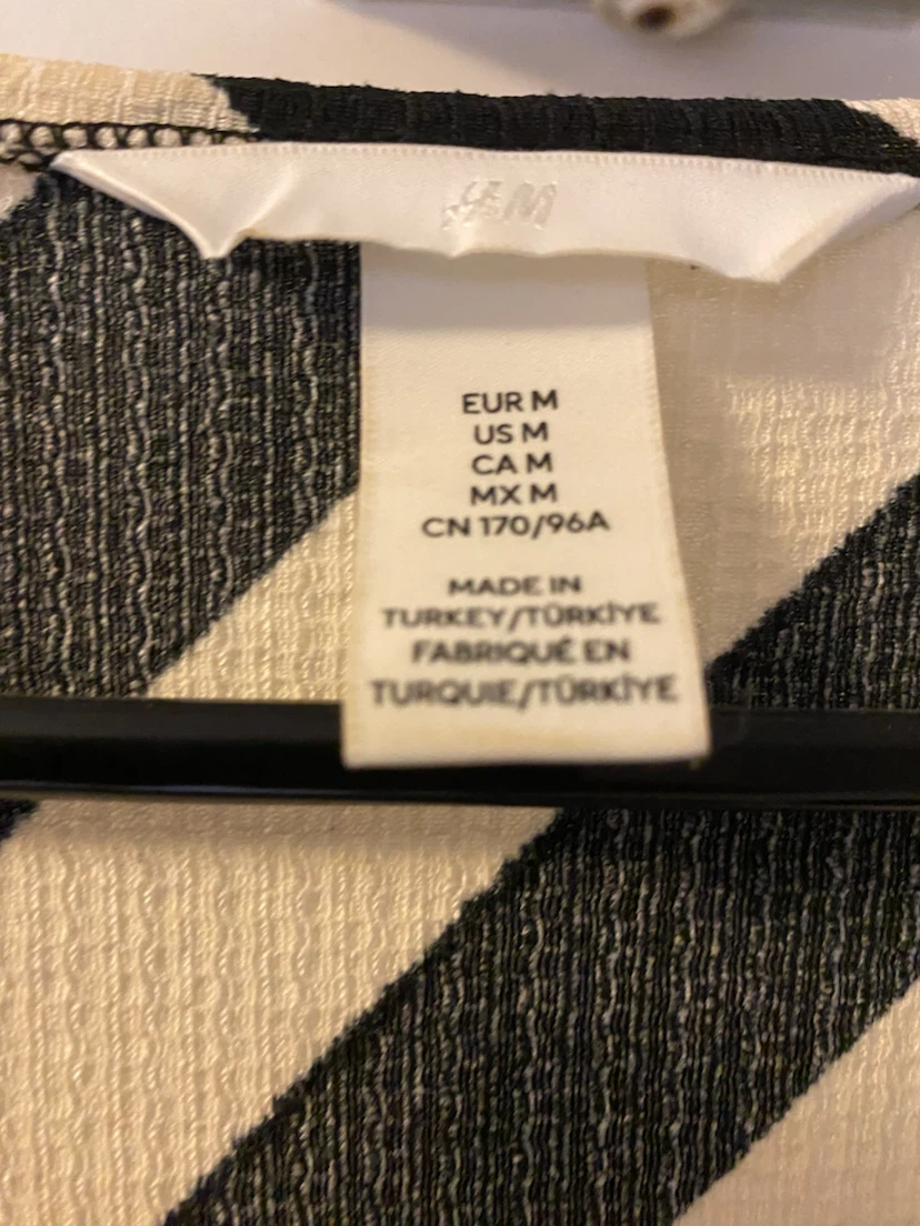 H&M Striped Wrap Dress - Size M - photo 3