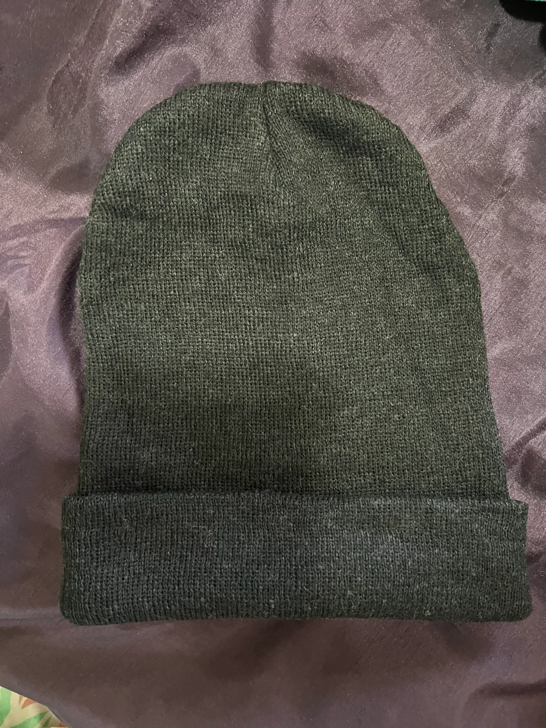 New-Dark Grey Knit Beanie