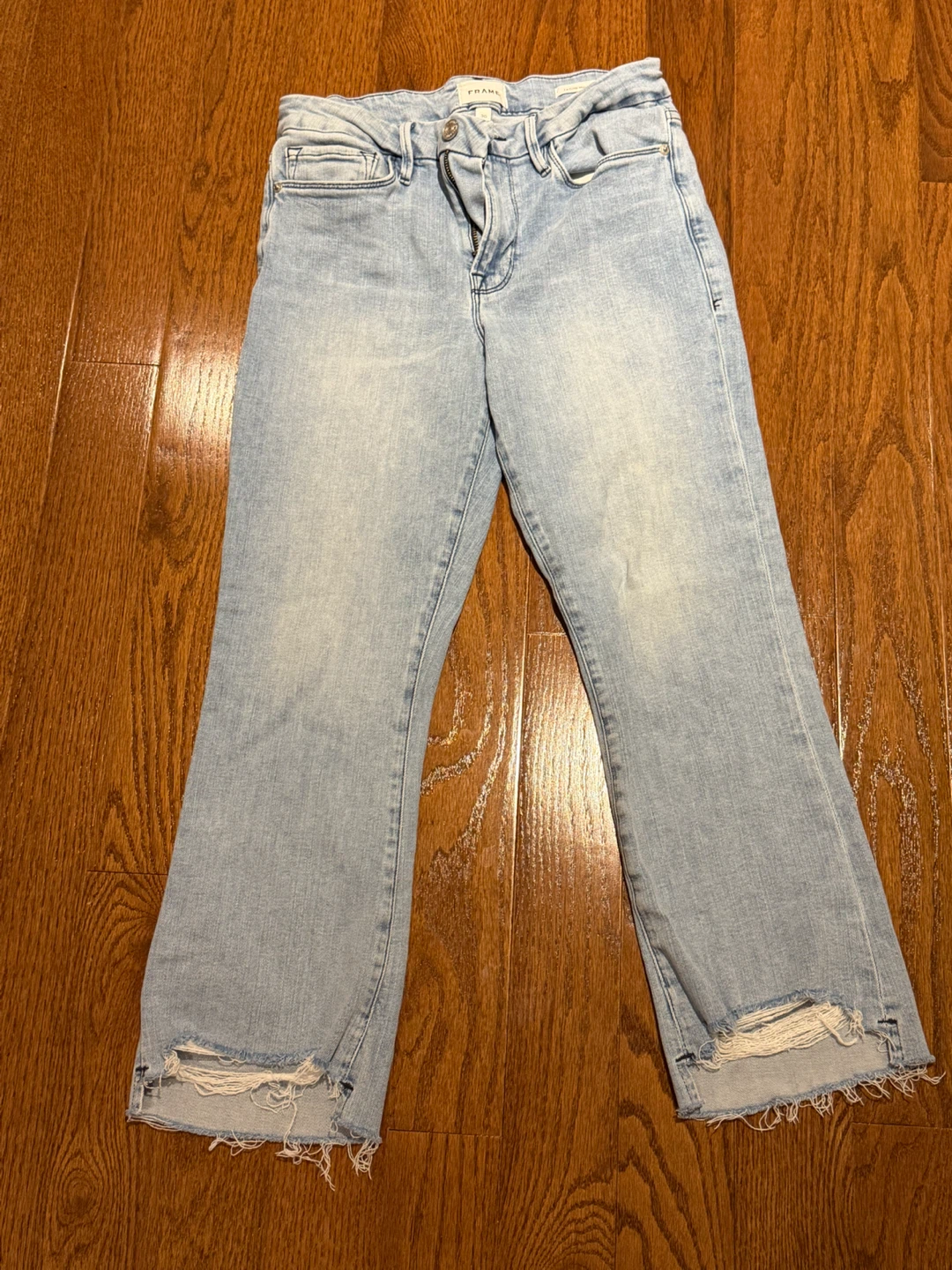 FRAME Le Crop Mini Boot Jeans Size 30