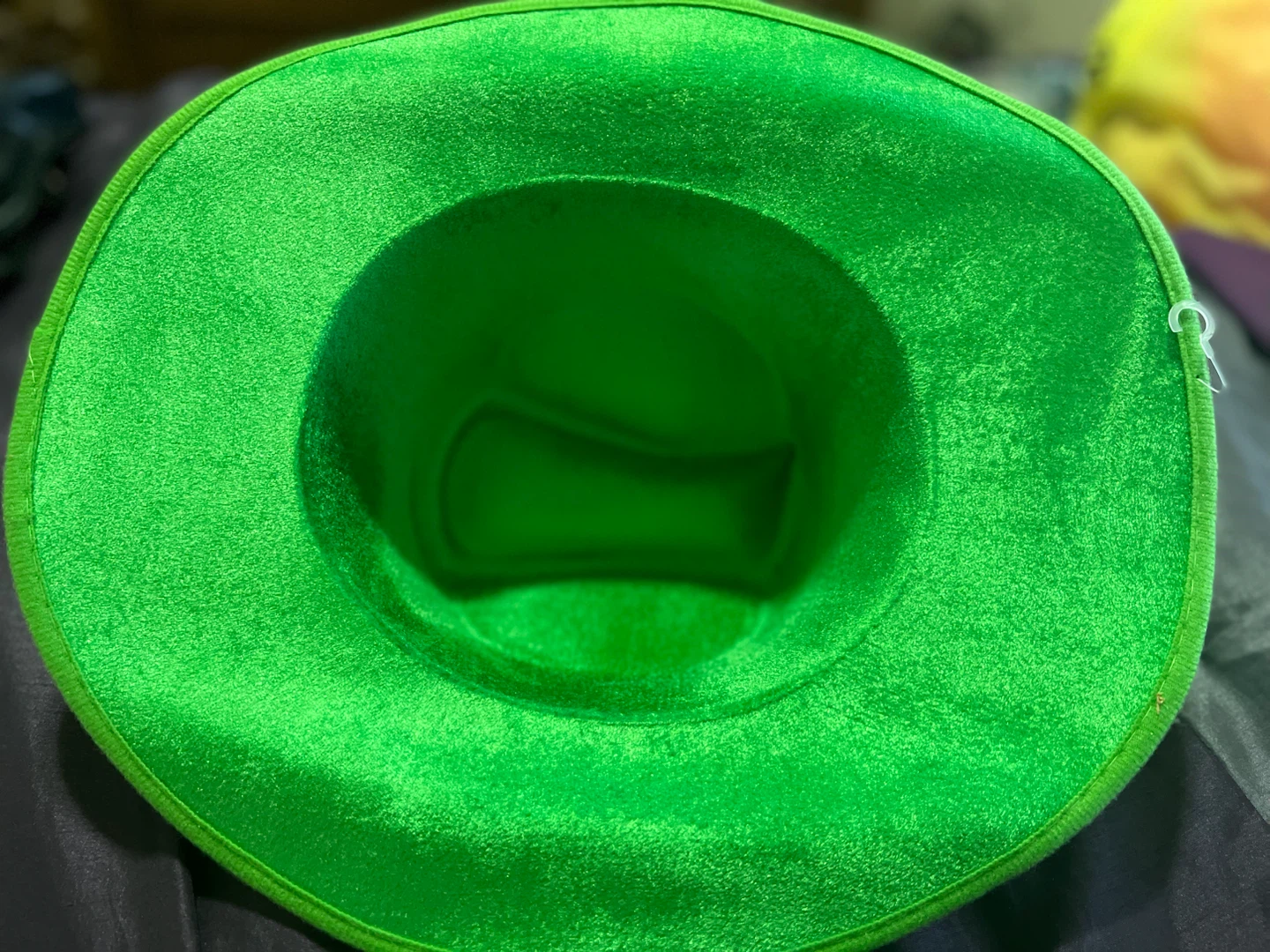 New-Green Sequin Shamrock Cowboy Hat - photo 4