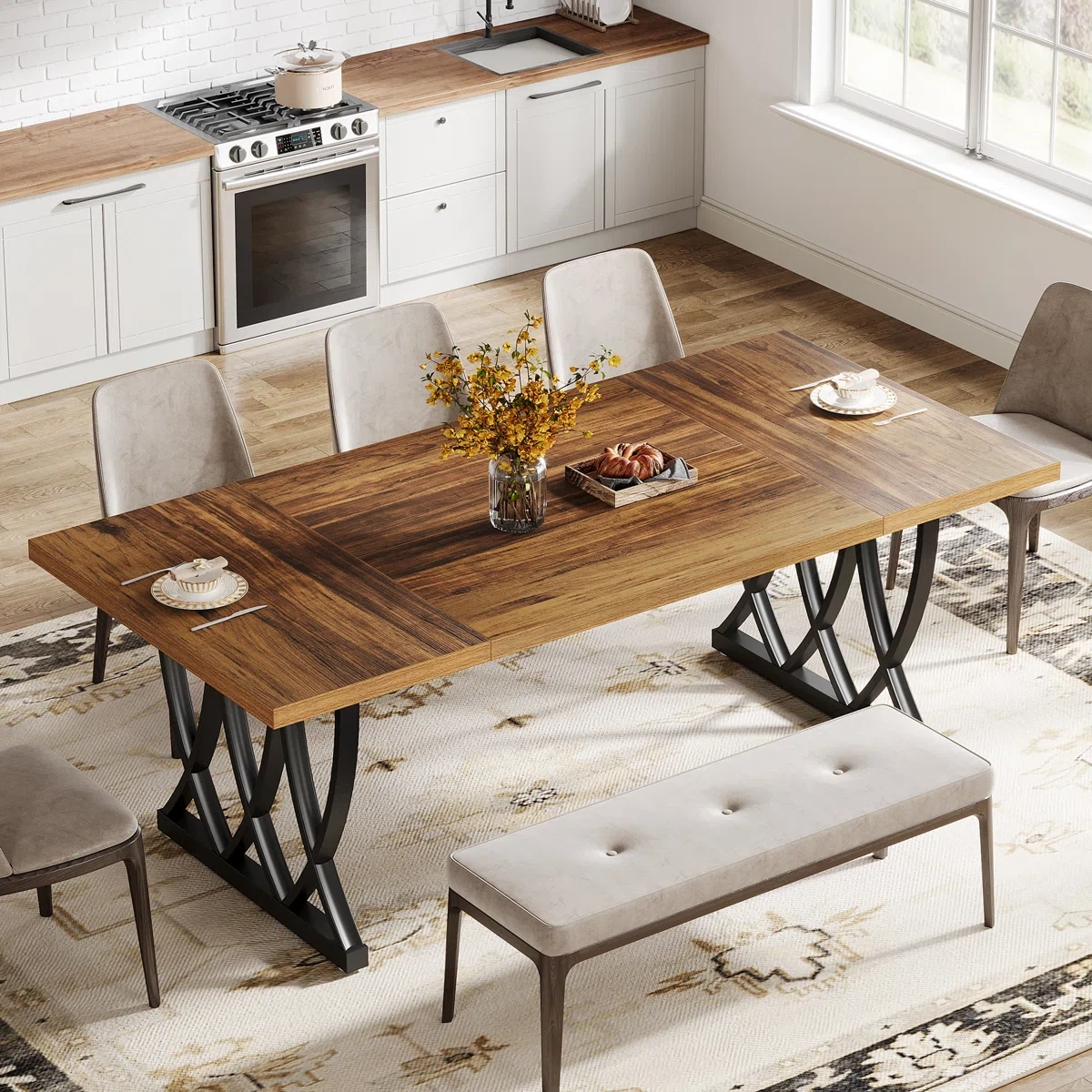Extendable Dining Table - photo 3