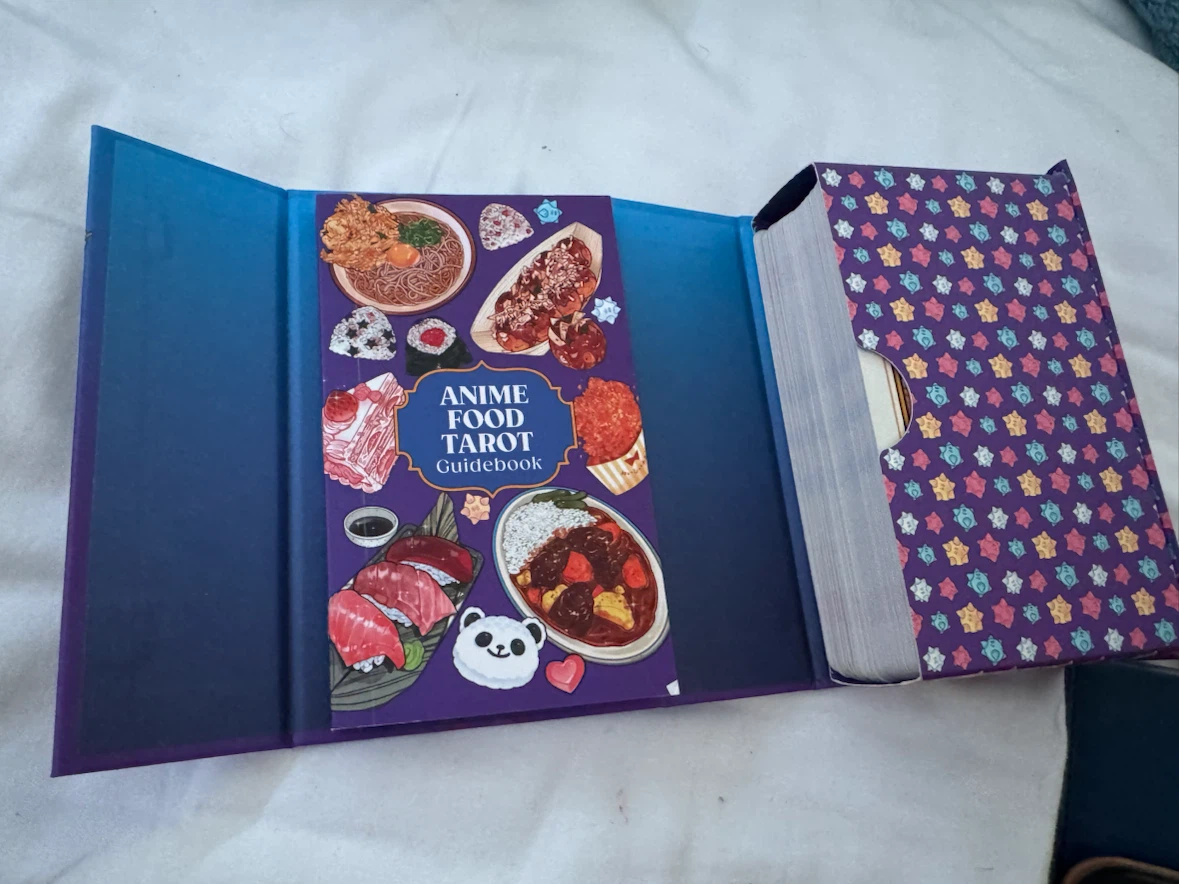 Anime Food Tarot – 78-Card Deck & Guidebook - photo 2