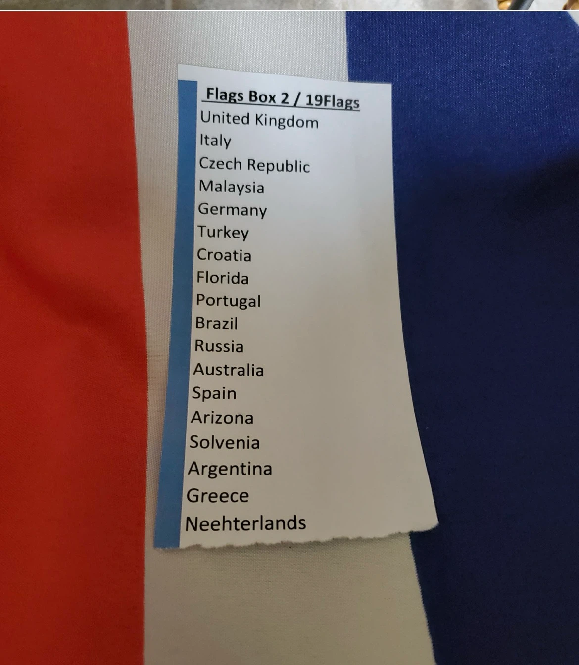 Collection of Flags ( 2 boxes $60 / box) - photo 5