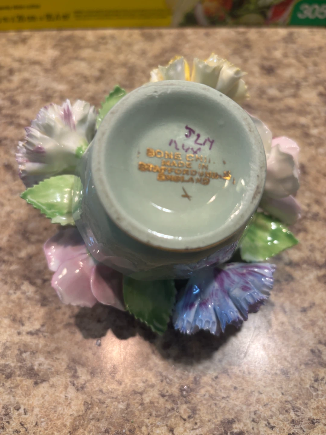 Bone China Floral Arrangement