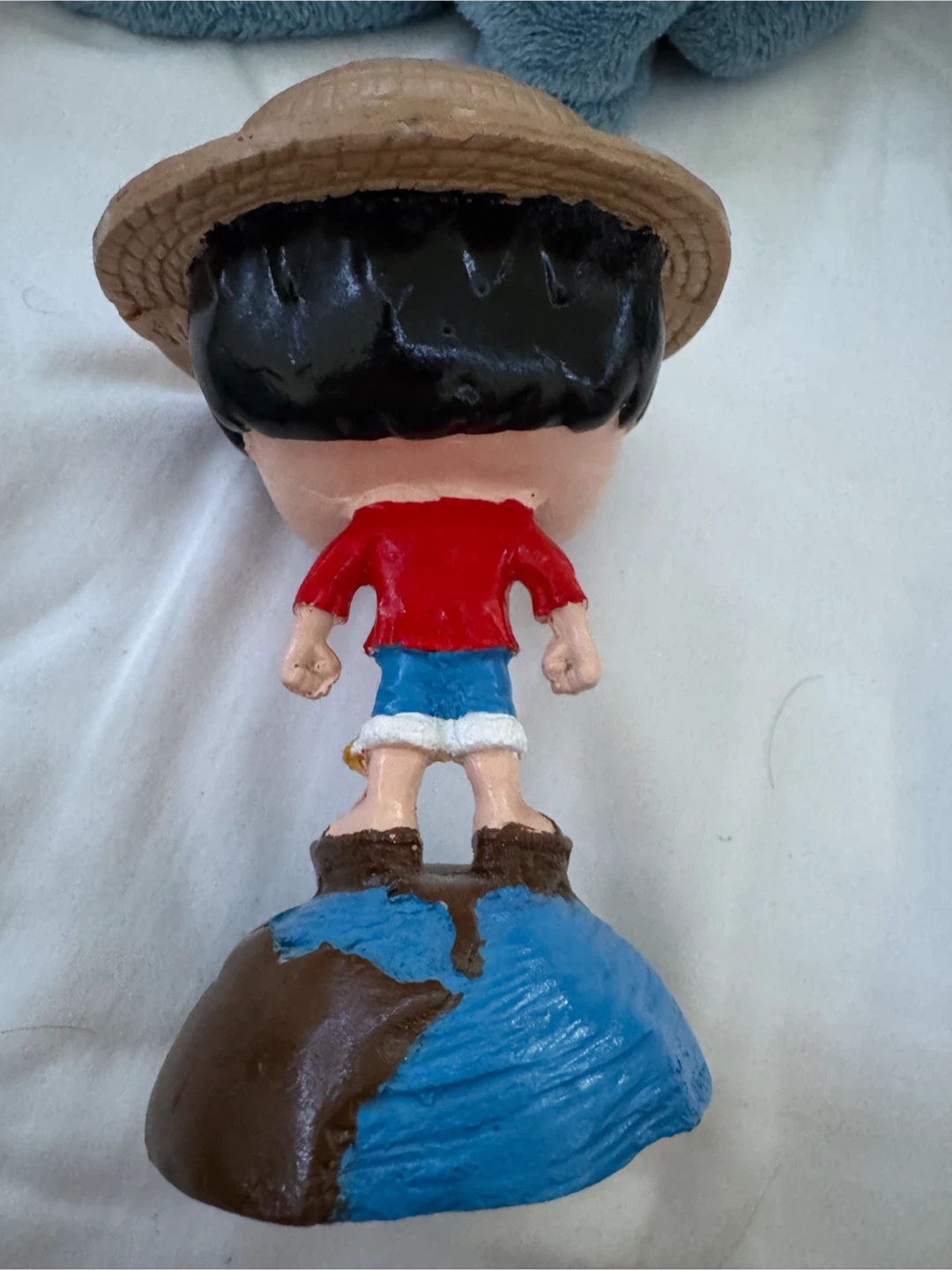 Handcrafted Monkey D. Luffy One Piece Planter – Funko Pop Style - photo 2