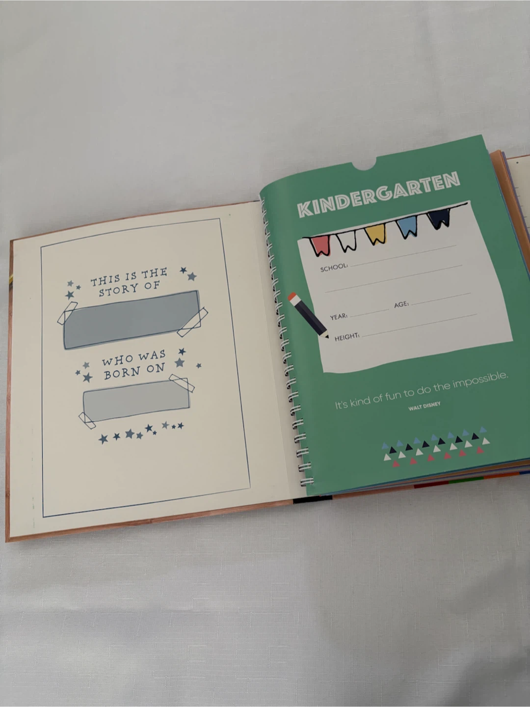 My School Years Journal - Kindergarten to 12th Grade - photo 4