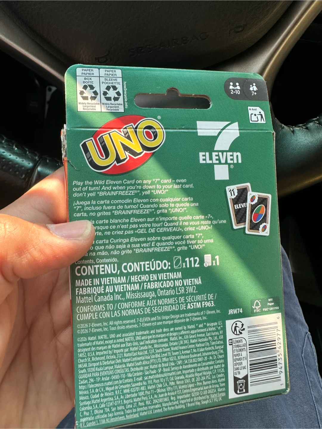UNO Card Game 7-Eleven Edition - photo 2