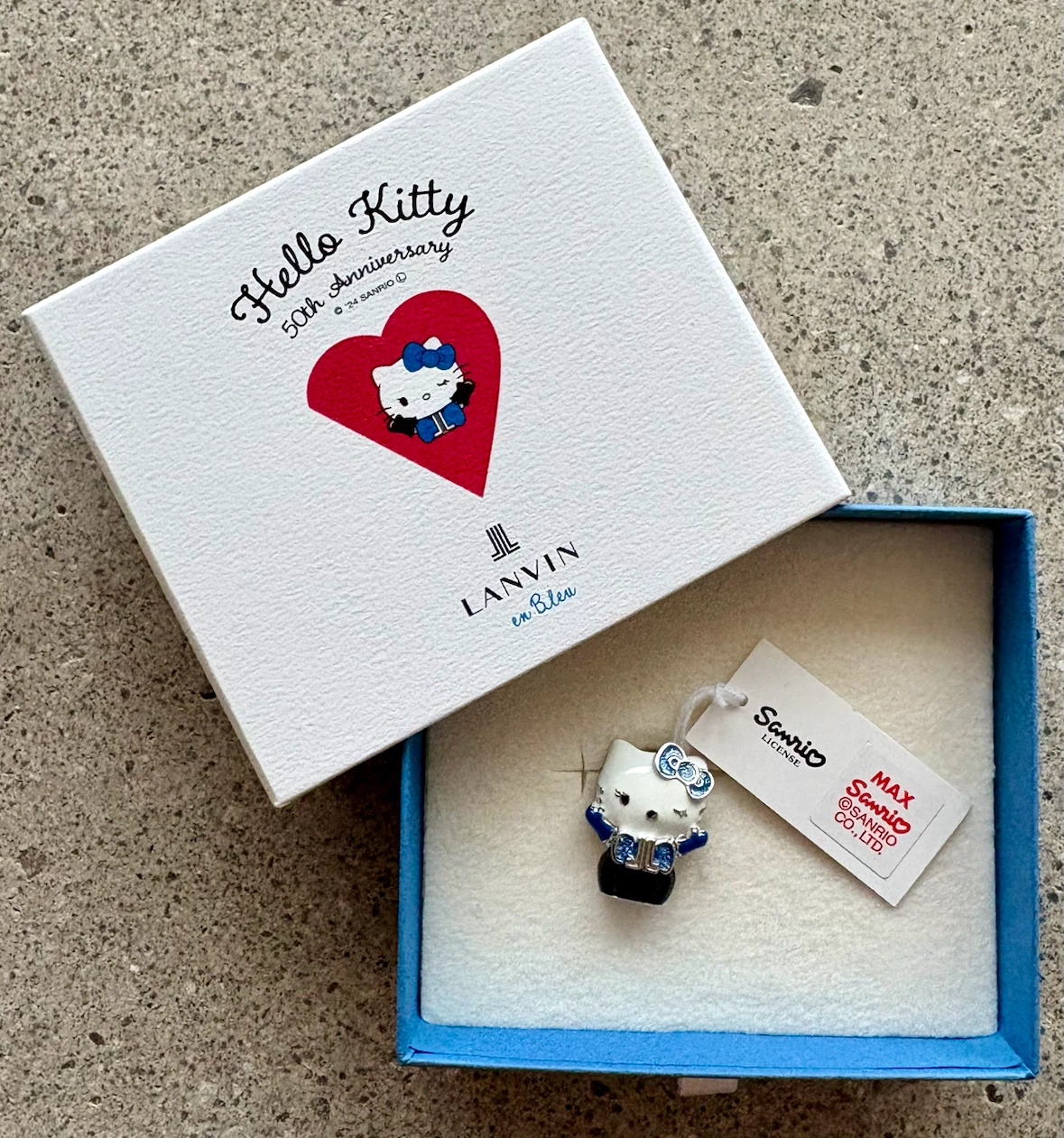 Sanrio Hello Kitty X Lanvin En Bleu 50th Anniversary Brooch - photo 4