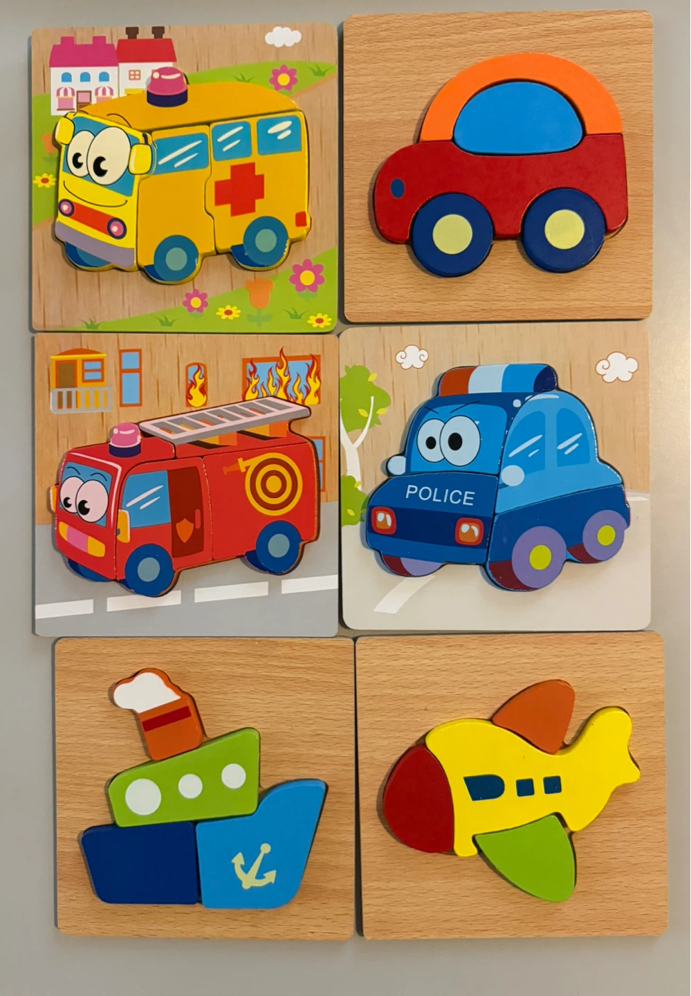 Wooden Jigsaw Puzzles for Kids - photo 2