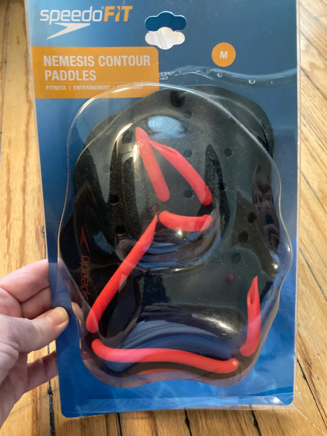 Speedo Nemesis Contour Paddles - Medium