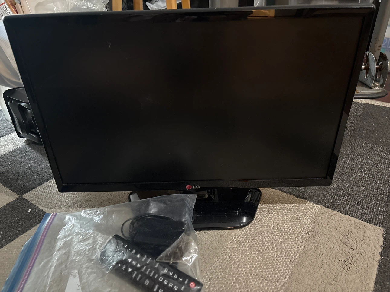 LG Flat Screen TV with Remote