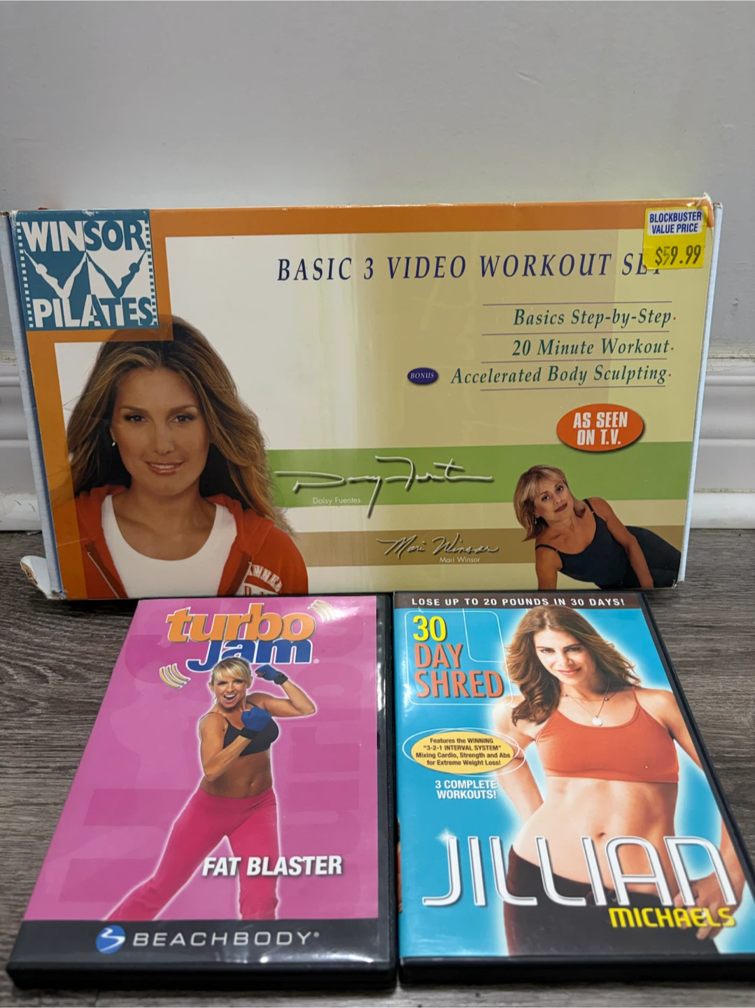 Pilates, turbo jam, 30 day shred