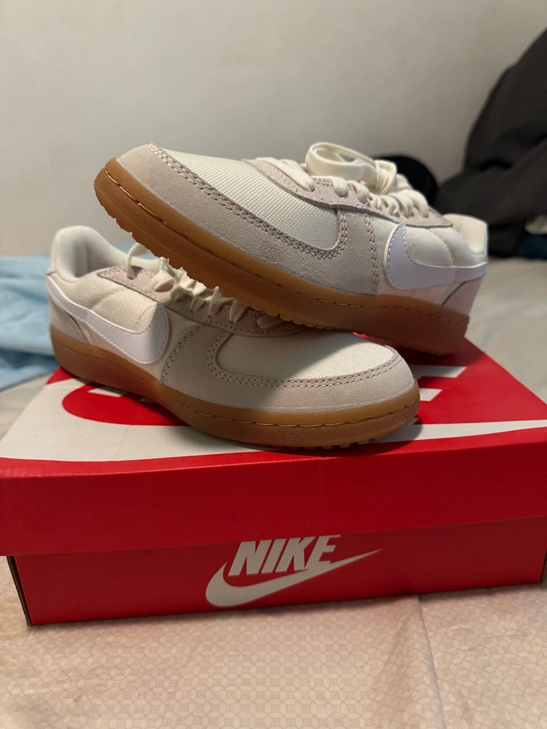 Nike Field General GS Shoes Pale Ivory/White-Gum Yellow - photo 3