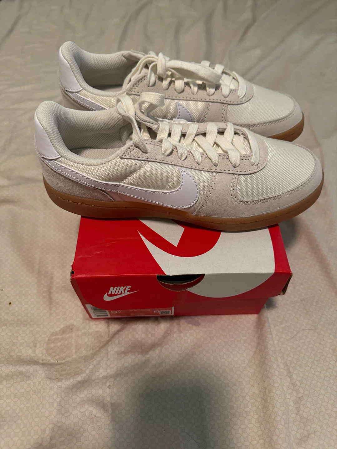 Nike Field General GS Shoes Pale Ivory/White-Gum Yellow - photo 5