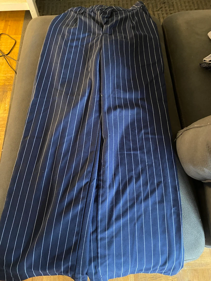 H&M Pinstripe Vest and Pants Set