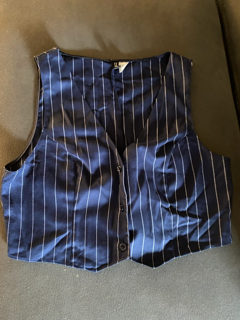 H&M Pinstripe Vest and Pants Set - photo 3