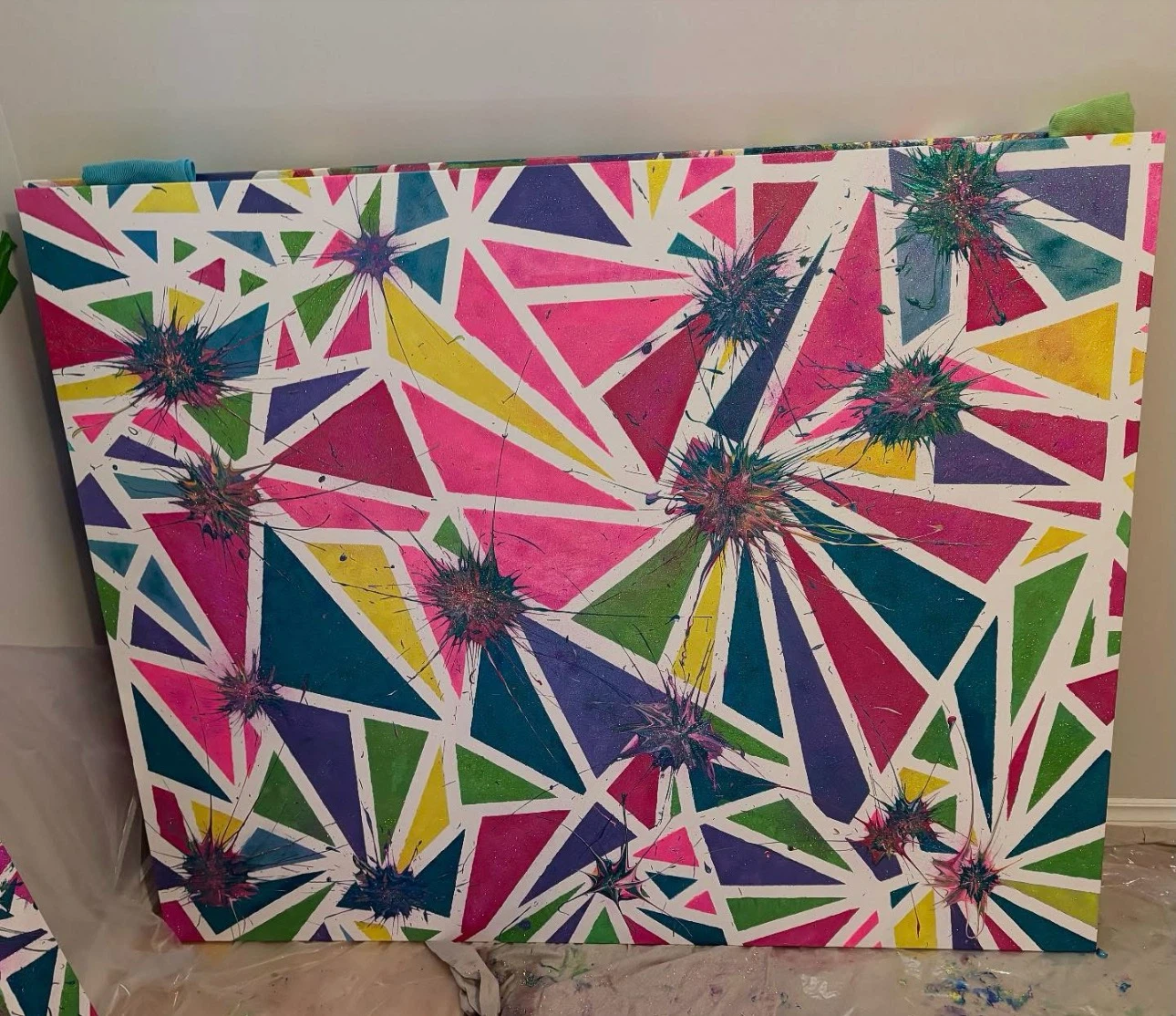 Abstract Art Canvas Painting
