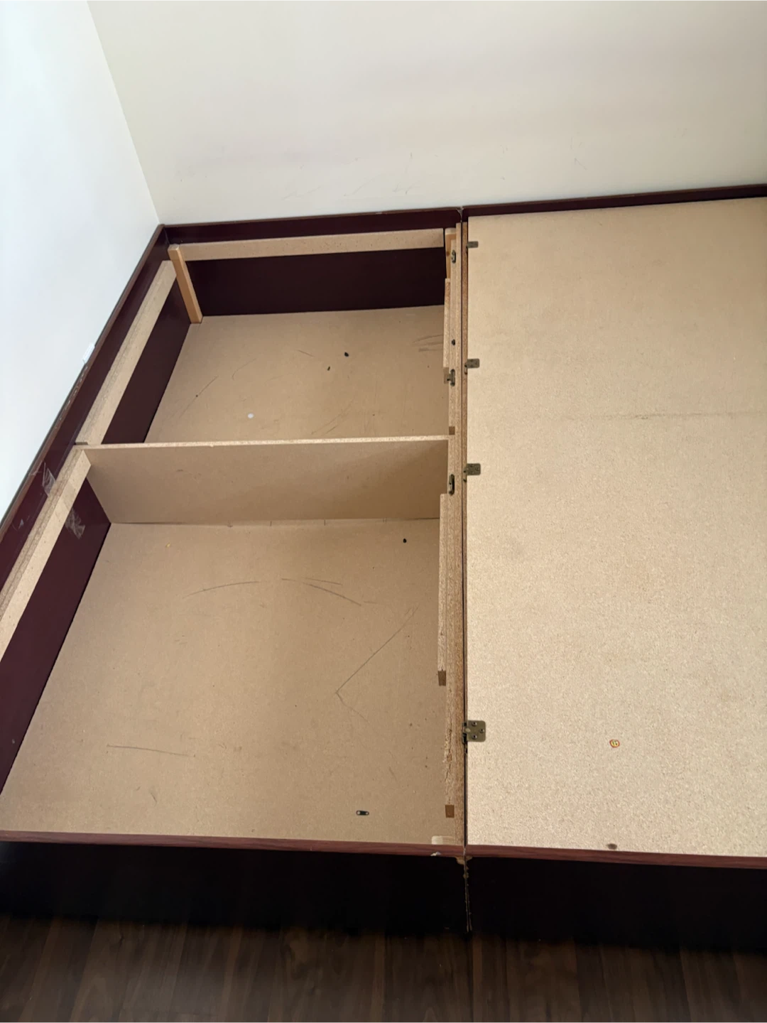 King bed with Storage and 1 night table - photo 3