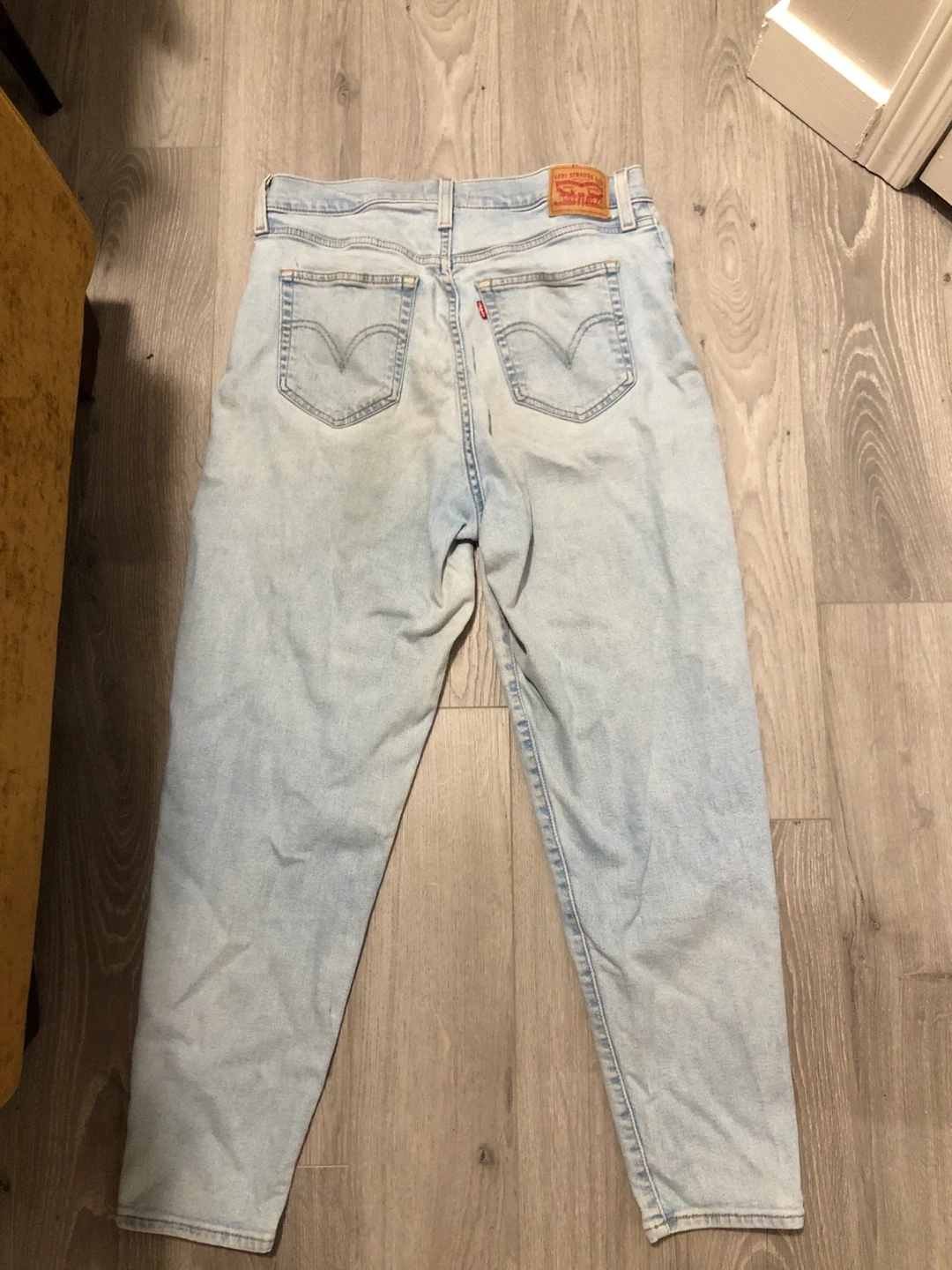 Levi Light Wash High Waisted Mom Jeans - photo 3