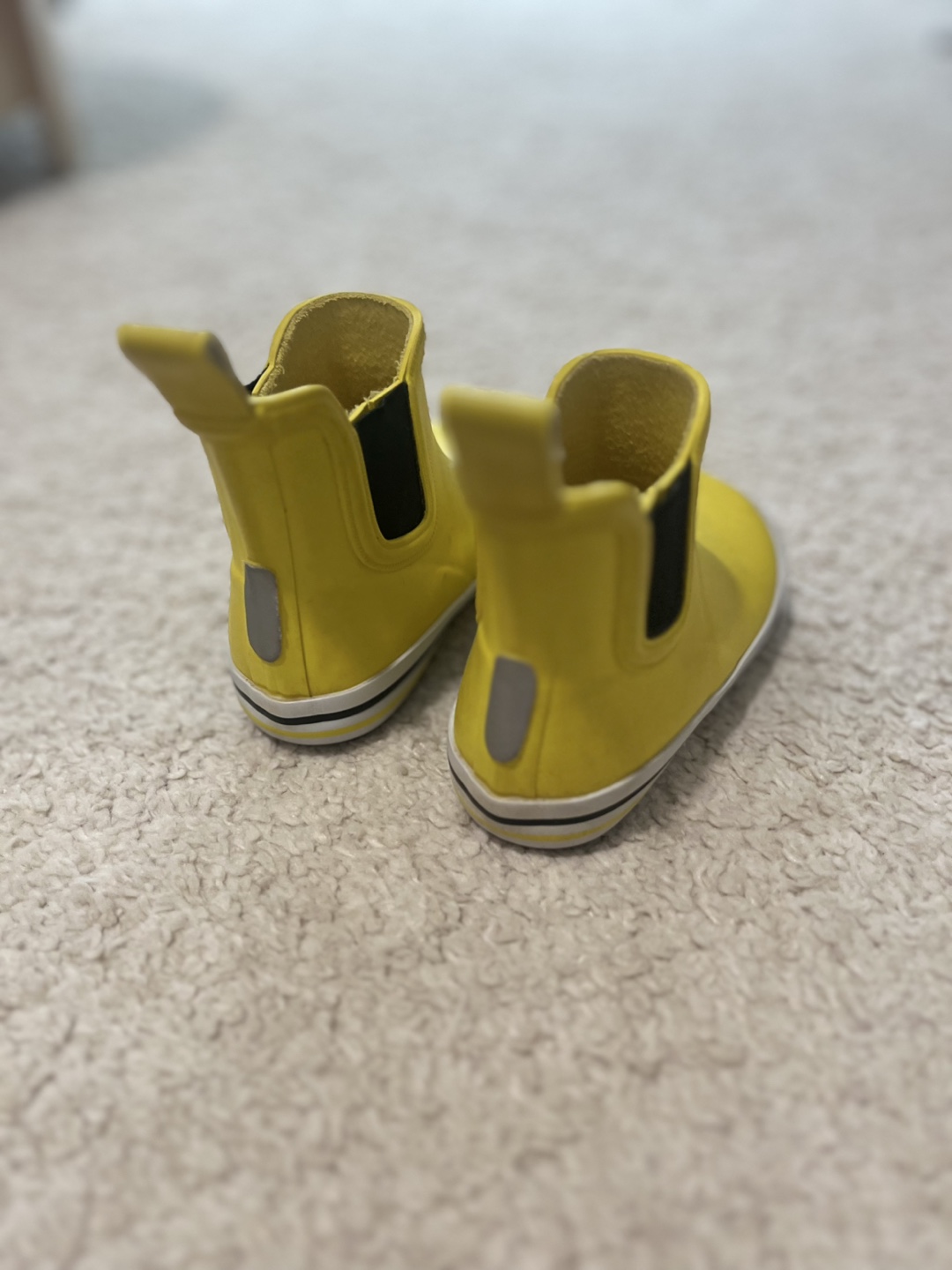 Reima Yellow Kids Rain Boots Size US 8 - photo 2