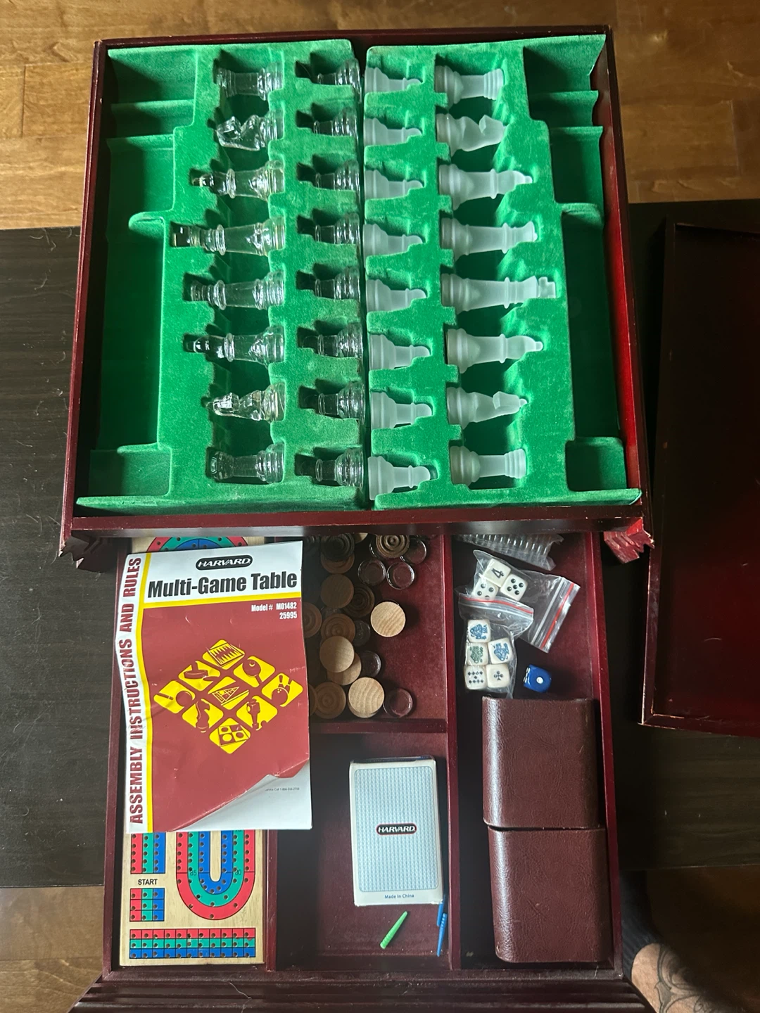 Harvard Multi-Game Table Set - photo 4