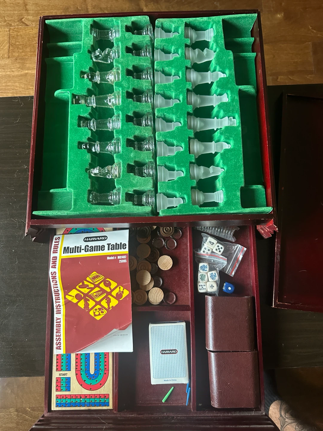 Harvard Multi-Game Table Set - photo 5