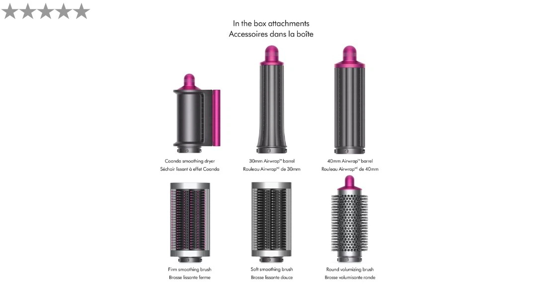 Dyson Airwrap Fuchsia