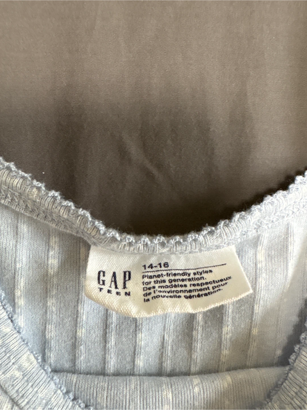 GAP Teen Floral Ribbed Tank - photo 2