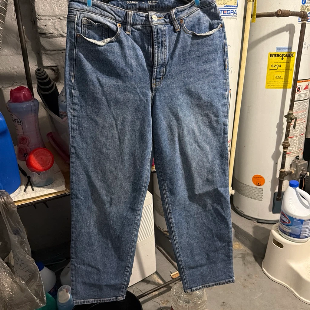 Old Navy High-Rise OG Loose Jeans Size 10 - photo 3