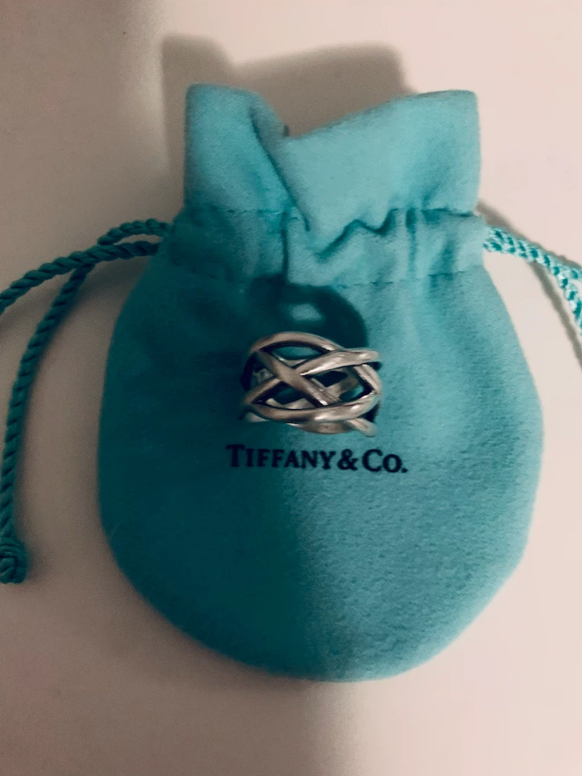925 Silver Tiffany & Co. Band  Ring