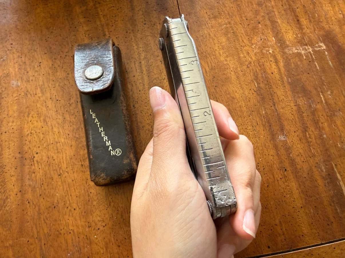 Vintage Leatherman PST Multi-Tool with Original Leather Sheath - photo 2