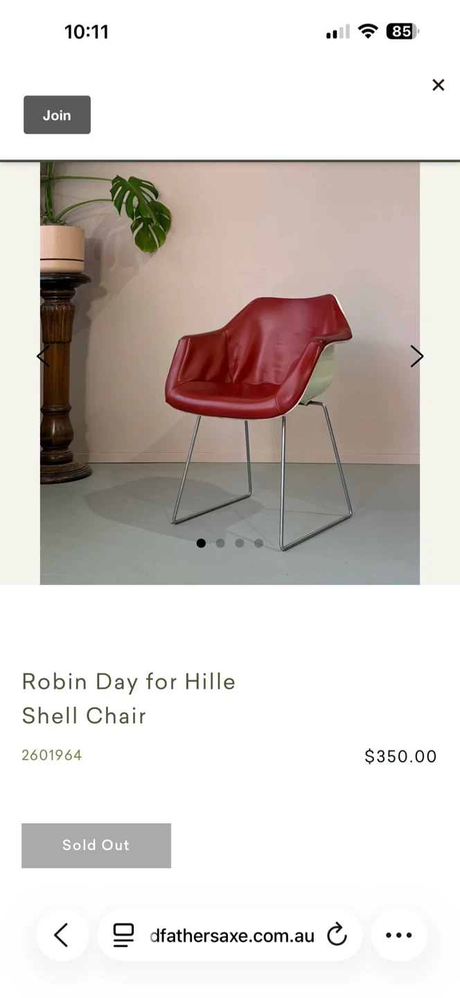 2 ROBIN DAY MID CENTURY MODERN CHROME CHAIRS VINTAGE MCM - photo 2